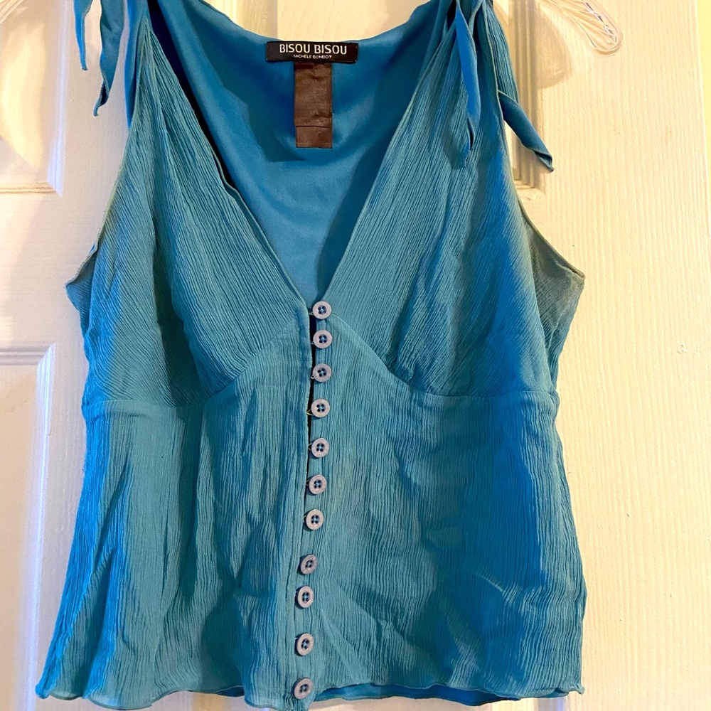Vintage Blue Top